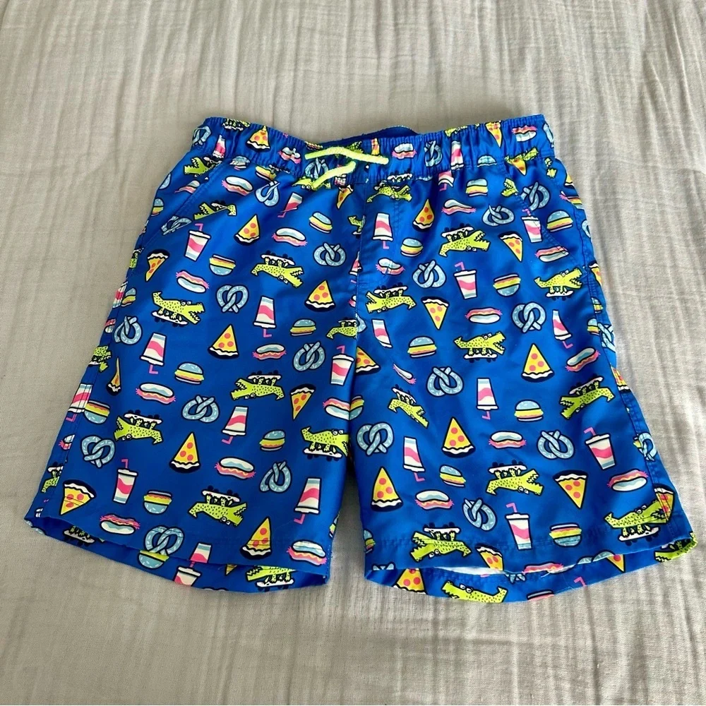 LIKE NEW Tommy Bahama and Cat & Jack Kids' Swim Shorts Sz XL (set of 4)
